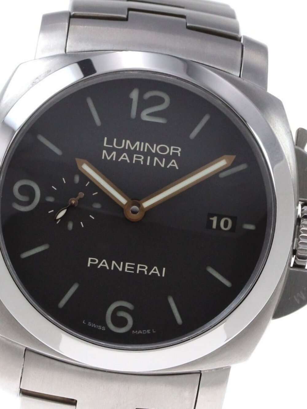 PANERAI Luminor Marina 1950 PAM00352 3 days Brown Dial Automatic Men's_826879